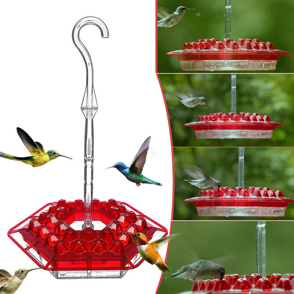 Introducing The Enchanting Hexagonal And Flower Bird Feeder Collection!