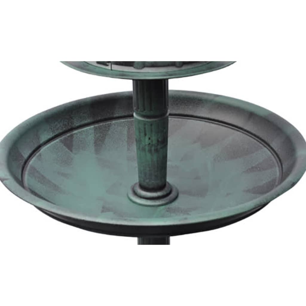 NNEVL Bird Bath/ Feeder with Solar Light