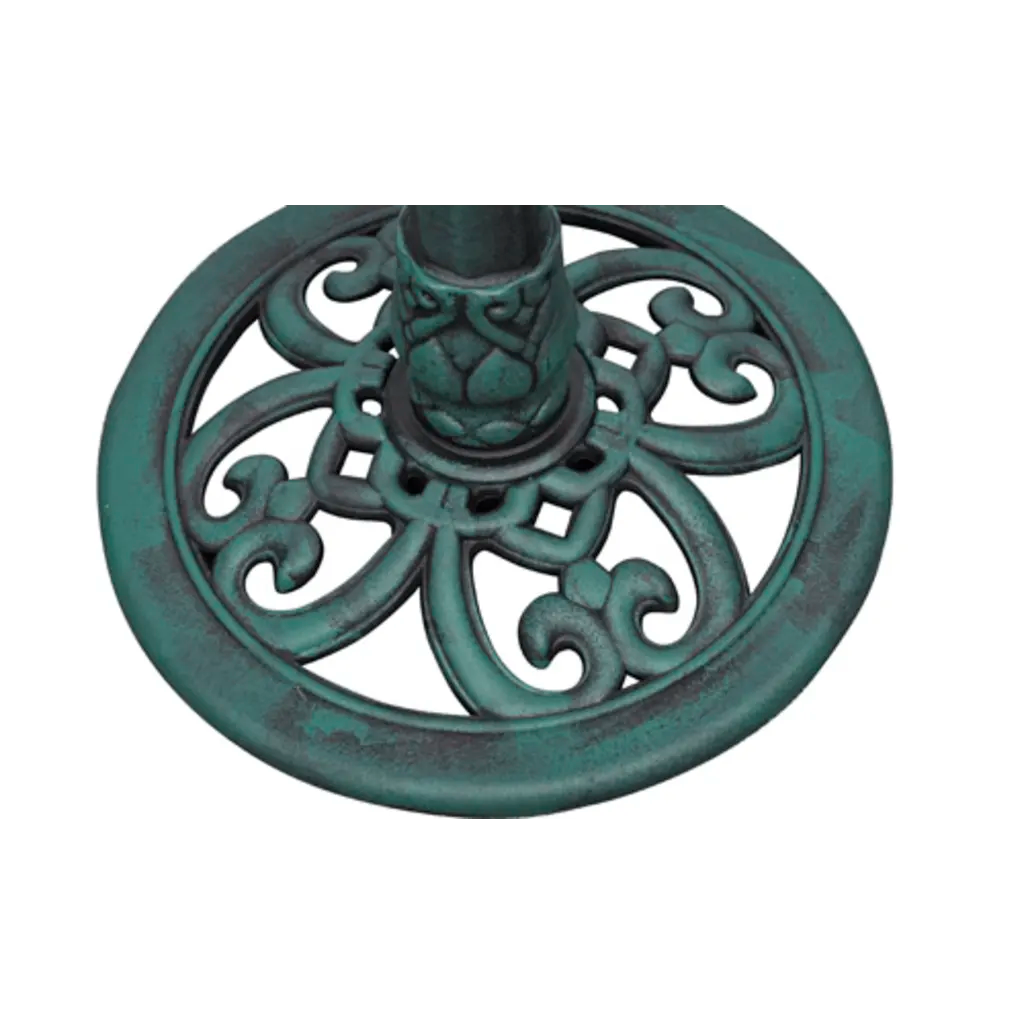 NNEVL Bird Bath with Decorative Bird